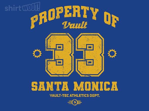 Woot!: Property Of Vault 33