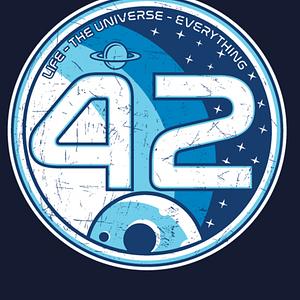 Graphic for 42— the answer