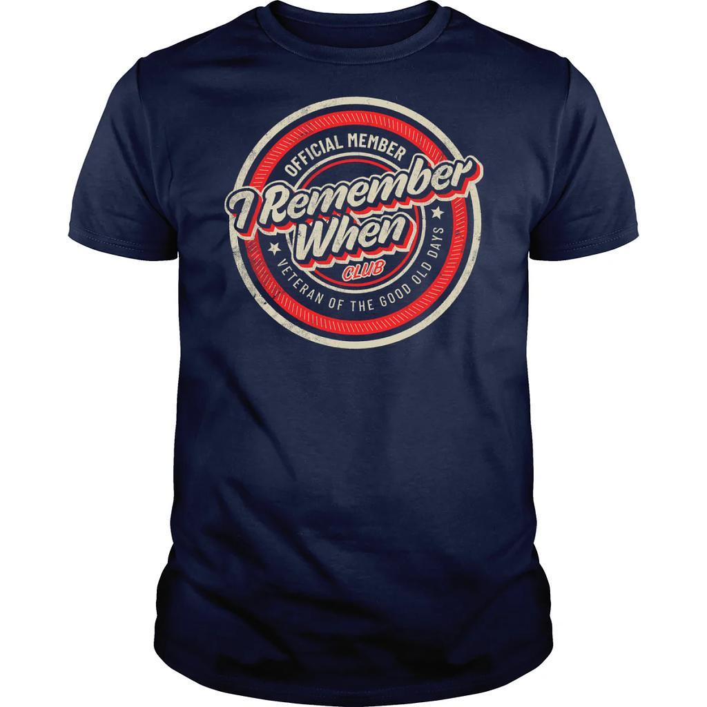 BustedTees: I Remember When Club