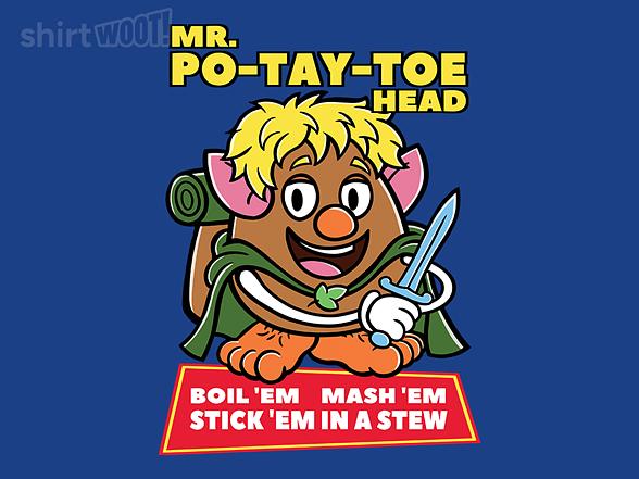 Woot!: Mr Po-Tay-Toe Head