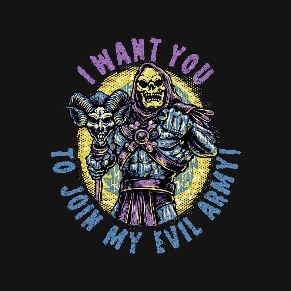 TeeFury: Join The Evil Army