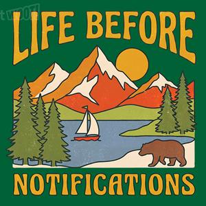 Graphic for Life Before Notifications