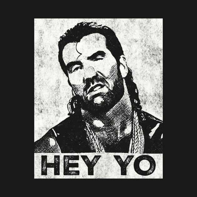 TeePublic: Scott Hall - Razor Ramon Hey Yo