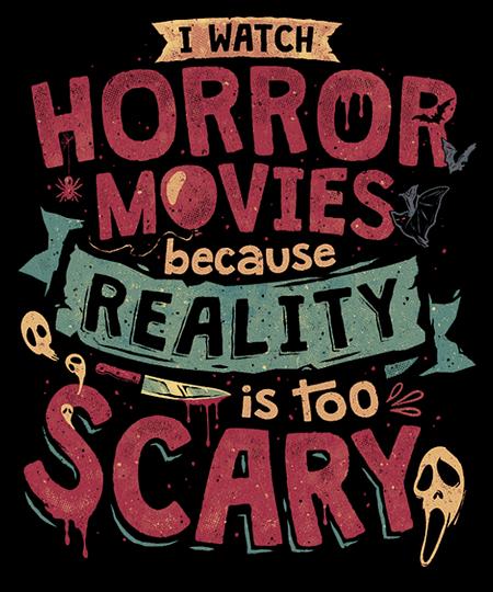 Qwertee: Scary Reality
