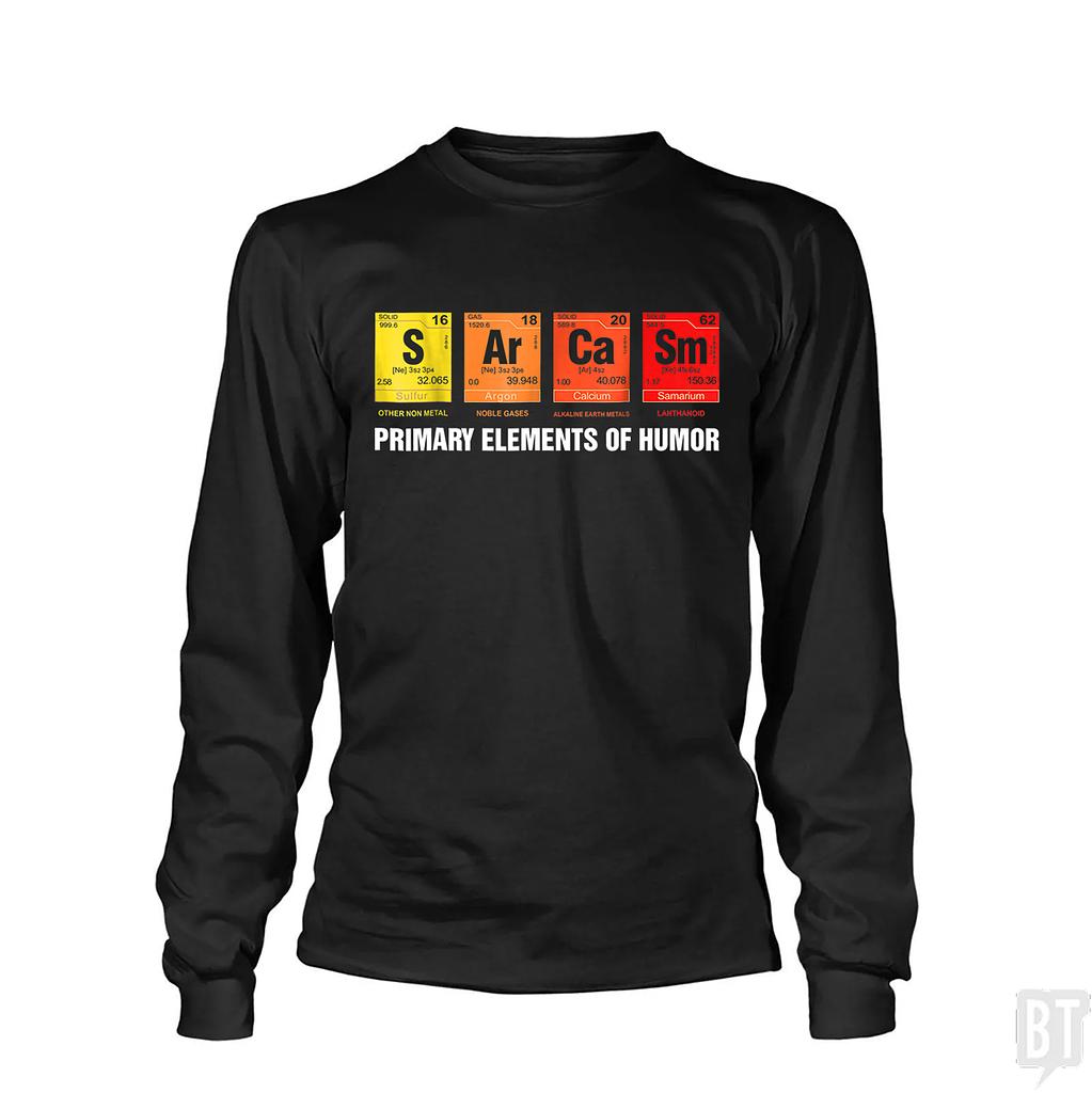 BustedTees: Funny Chemistry Science Long Sleeve