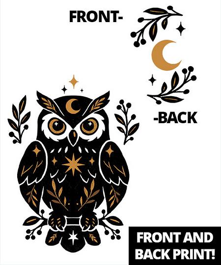 Qwertee: Majestic owl
