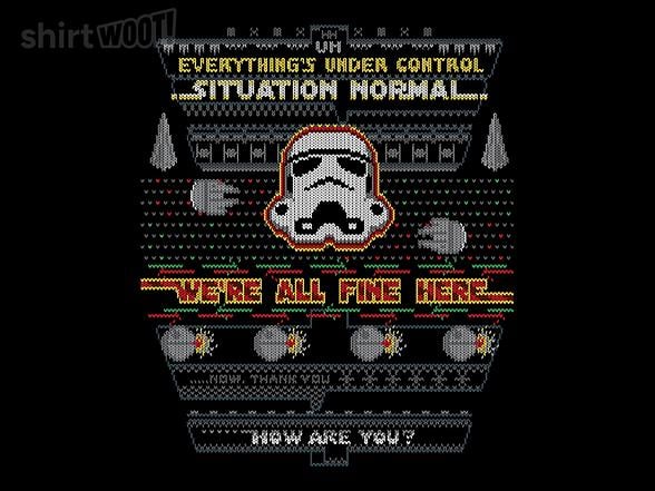 Woot!: We're All Fine Sweater