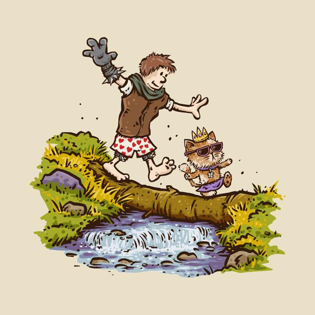 TeePublic: Carl and the Princess