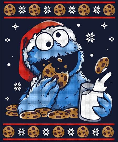 Qwertee: Cookie Christmas