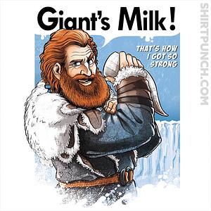 Graphic for Giants Milk!