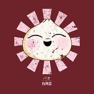 Graphic for Happy Bao Bun Retro Japanese