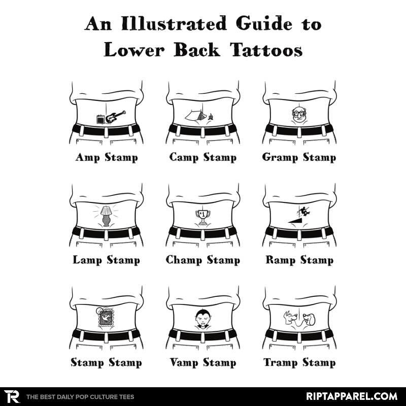 Ript: An Illustrated Guide to Lower Back Tattoos