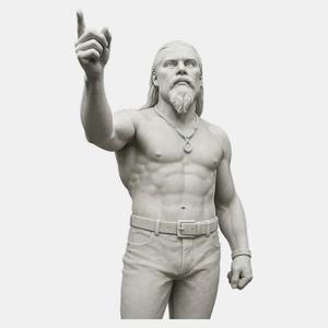 Graphic for Techno Viking Statue
