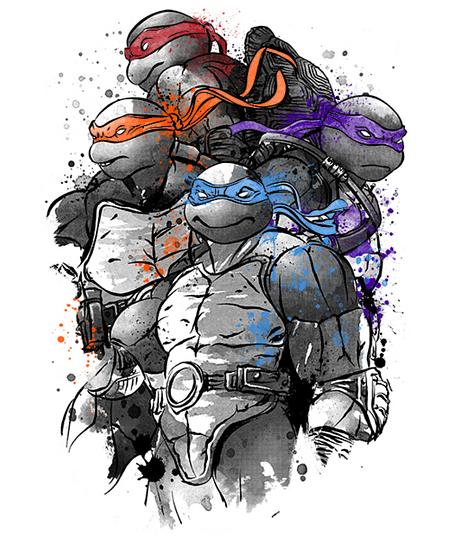 Qwertee: The Path of the Ninja Warriors