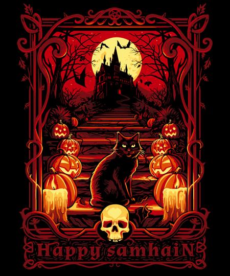 Qwertee: Happy Samhain