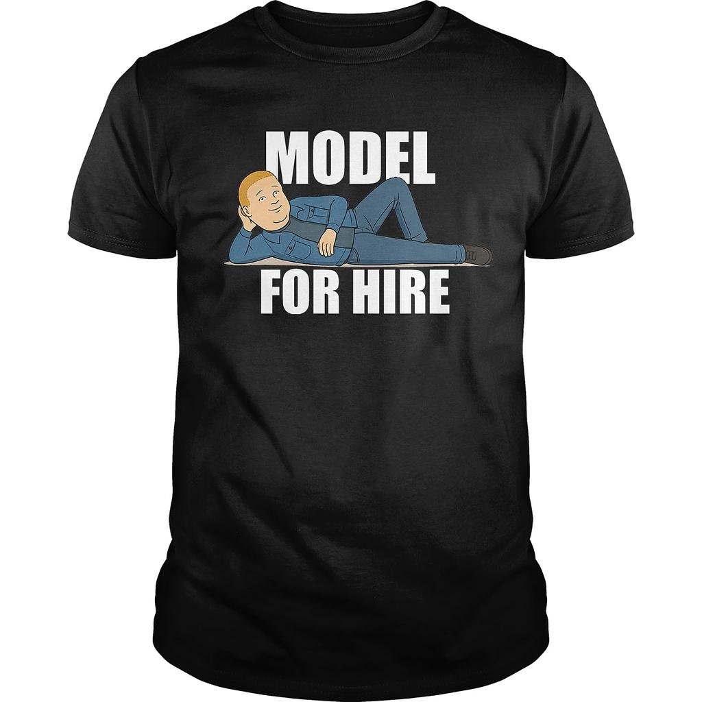 BustedTees: Model For Hire - Bobby Hill