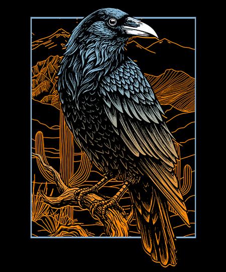 Qwertee: Murder Crow