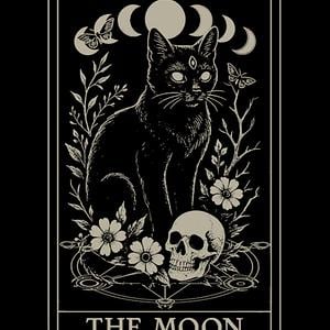 Graphic for The moon cat tarot
