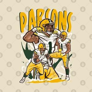 Graphic for Micah Parsons Green Bay Cartoon