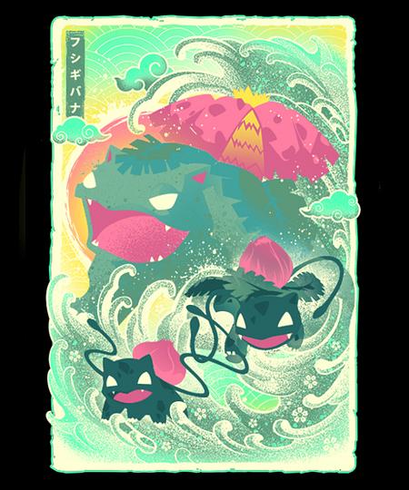 Qwertee: Great Wave Seed-Type