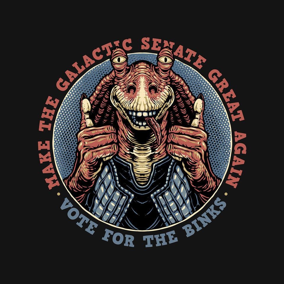 TeeFury: Vote For The Binks