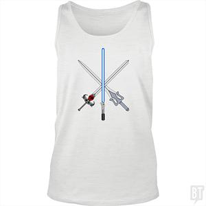 Graphic for Choose Your Sword Tank Tops
