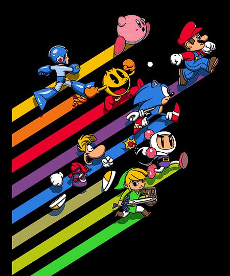 Qwertee: Retro Legends