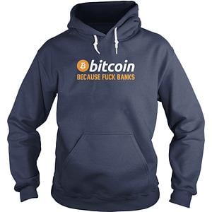 Graphic for Bitcoin F Banks Hoodie