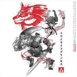 Graphic for Twilight Wolf Sumi-e