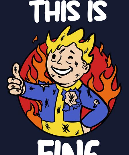 Qwertee: This is fine