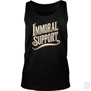 Graphic for Immoral Support Tank Top