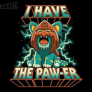 Graphic for I have the paw-er