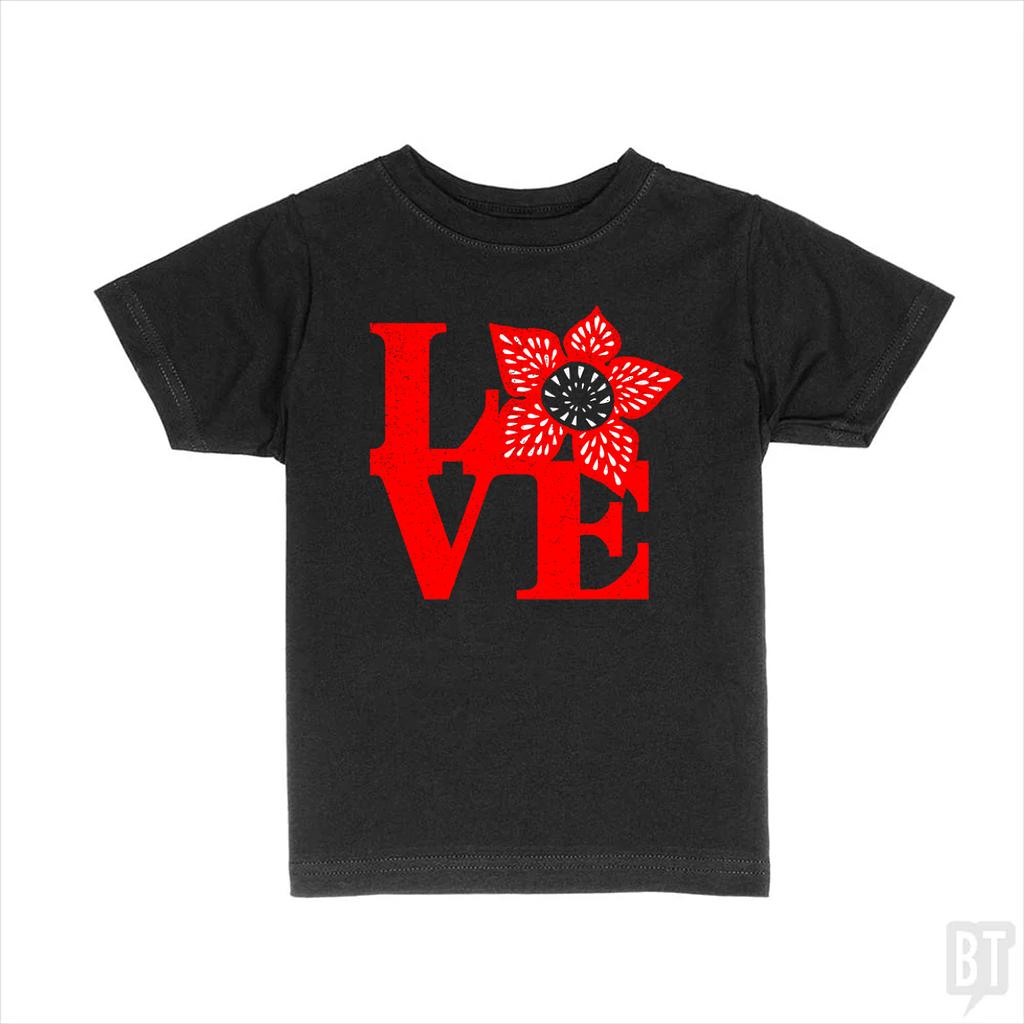 BustedTees: Stranger Love Kids Shirt