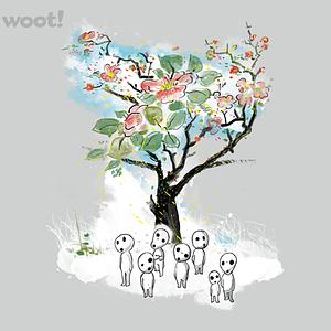 Graphic for Kodamas a la Hokusai