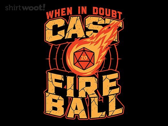 Woot!: RPG Cast Fireball Quote