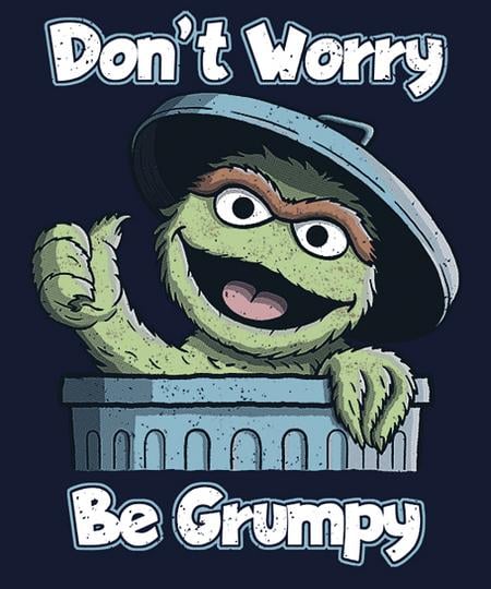 Qwertee: Don't Worry, Be Grumpy