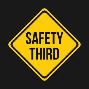 Graphic for Safety Third Road Sign Joke
