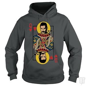 Graphic for The Baddest Queen Hoodie