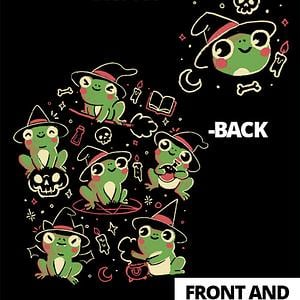 Graphic for Spooky Frogs