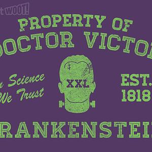 Graphic for Property of Dr Frankenstein