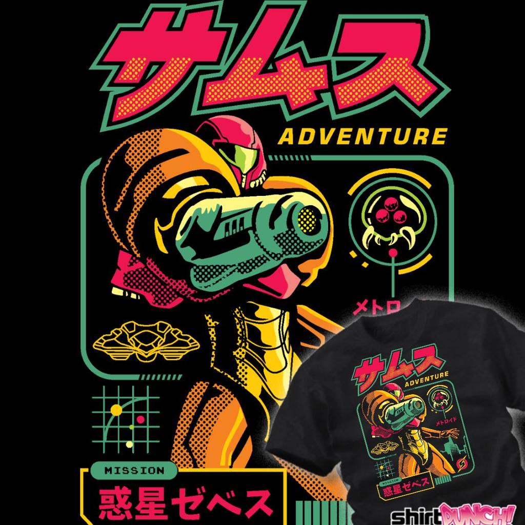 ShirtPunch: Mission Zebes
