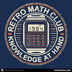Graphic for Retro Math Club