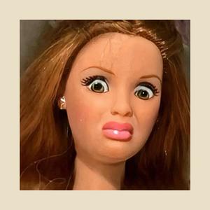 Graphic for Shocked Doll Meme — Dramatic Face Reaction Humor