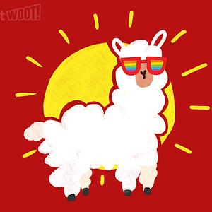 Graphic for Cool Llama