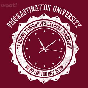 Graphic for Procrastination