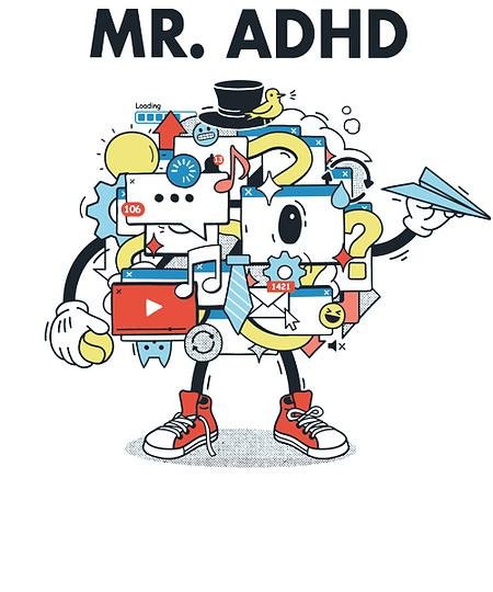 Qwertee: Mr. ADHD