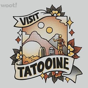 Graphic for Visit Tatooine Tattoo Remix