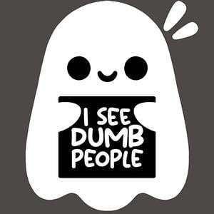 Graphic for I see dumb people