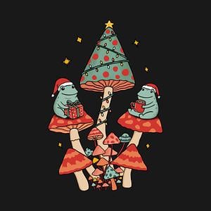 Graphic for Classic Christmas Mushrooms