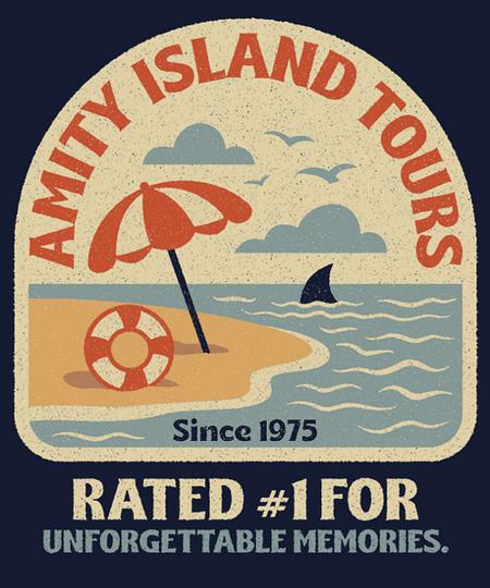 Qwertee: Amity Island Tours